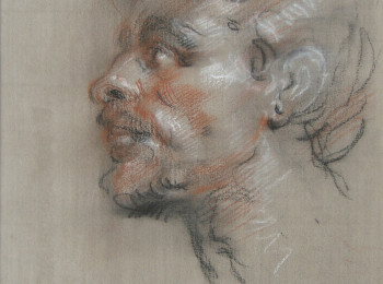 Portrait of a Man, Side View