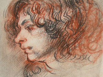 Head of a Young Man, Side View