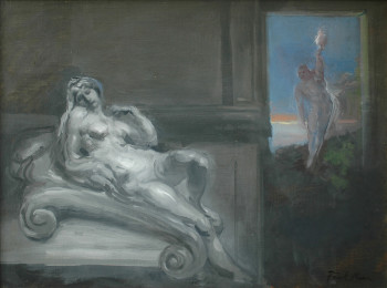 Michelangelo’s “Dawn” from Medici Chapel