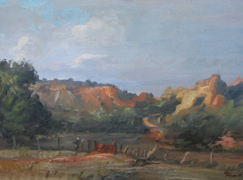 Sante Fe Hills Late Afternoon