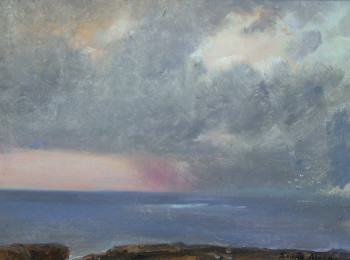 Storm Cloud over Casco Bay