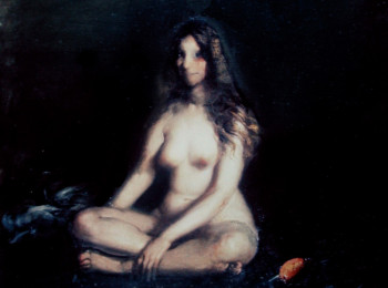 Woodland Nymph with Pomegranate