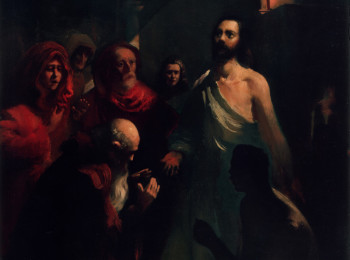 Christ in the Temple Healing the Man with the Withered Hand
