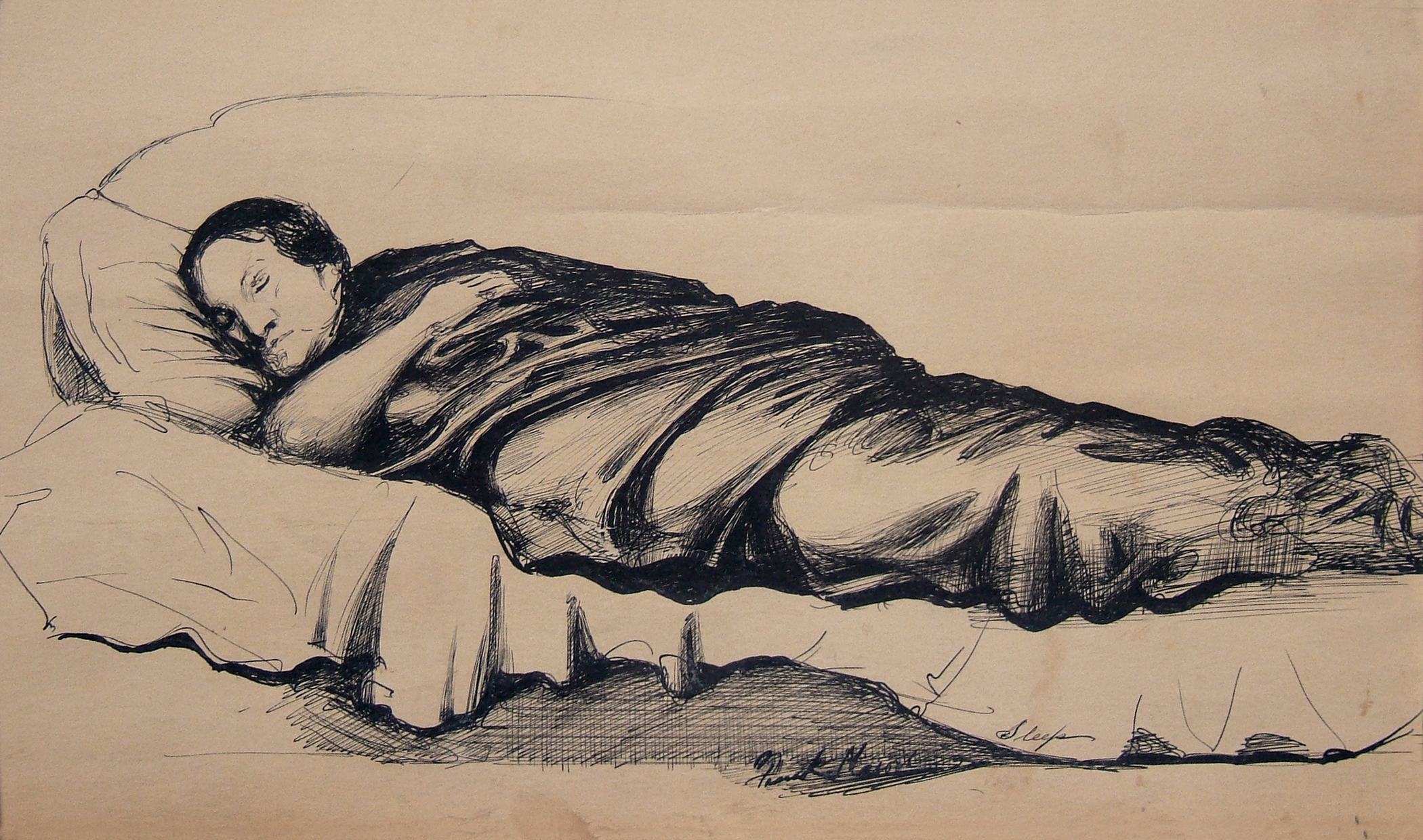 Sleeping Figure, Mother of Artist