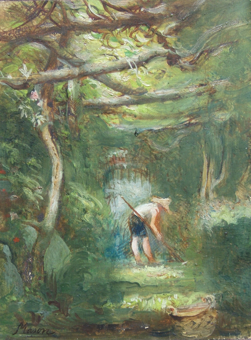 Anne in the Garden at Anticoli Corrado