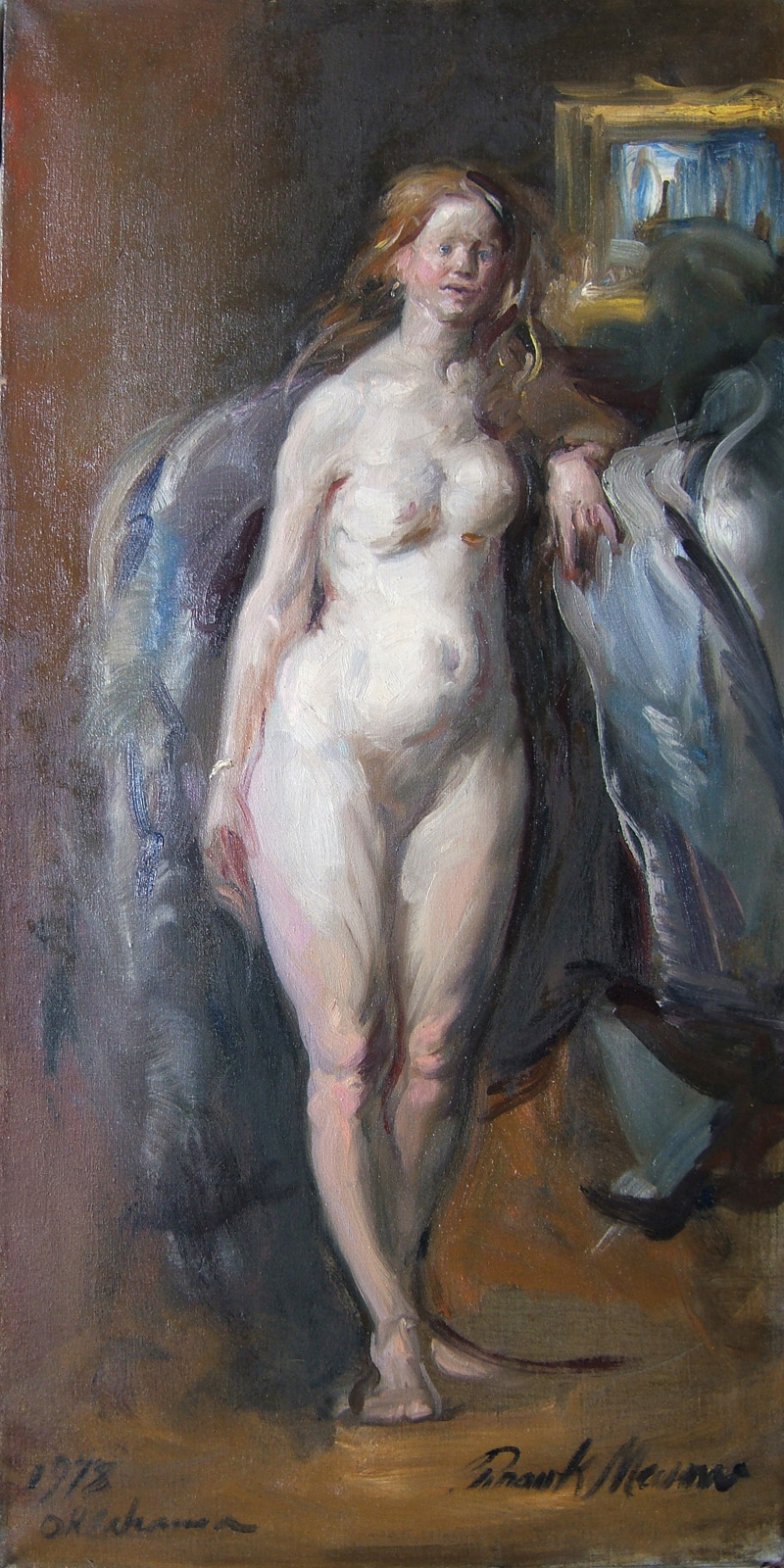 Standing Front View Nude