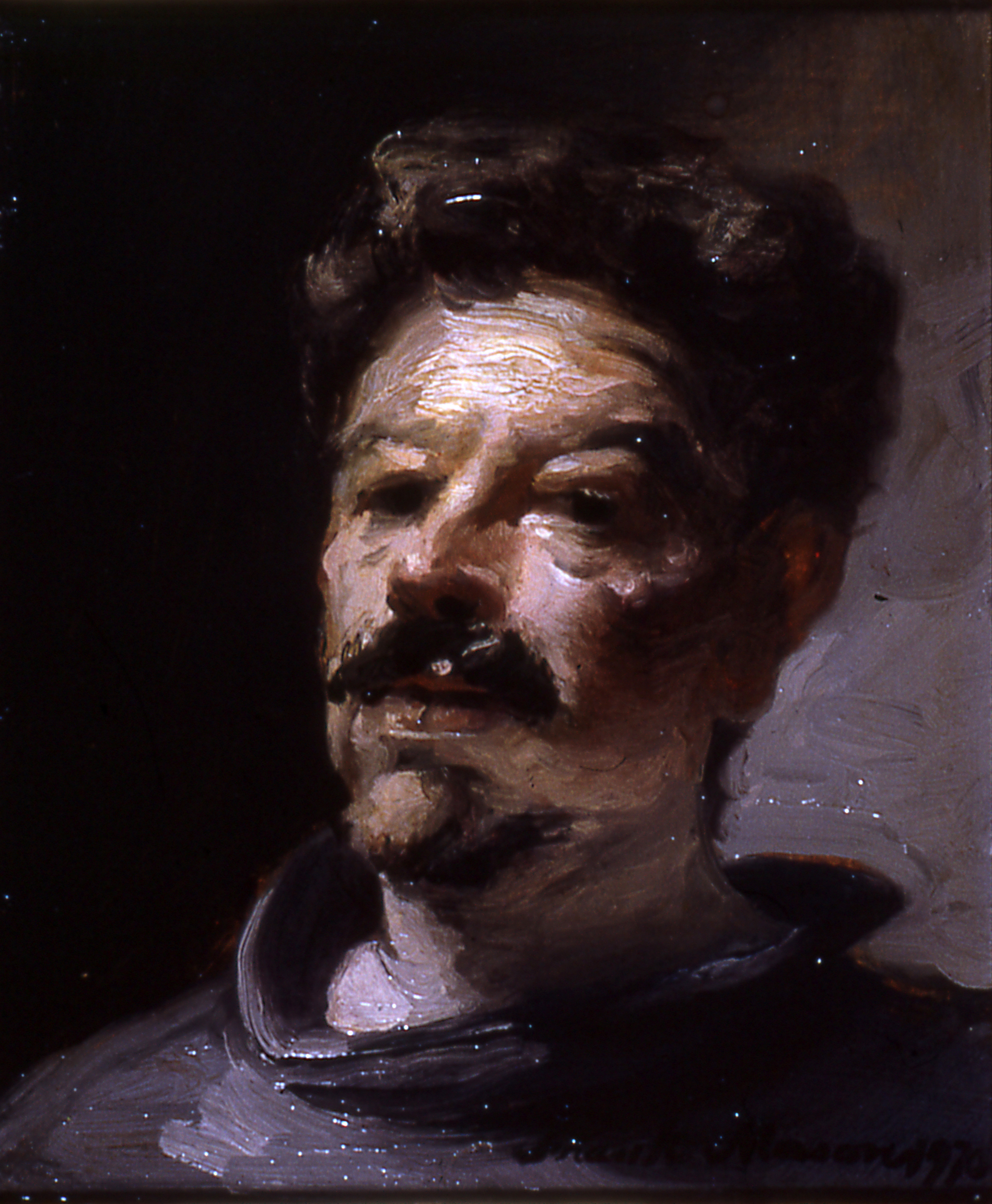 Self Portrait with Moustache