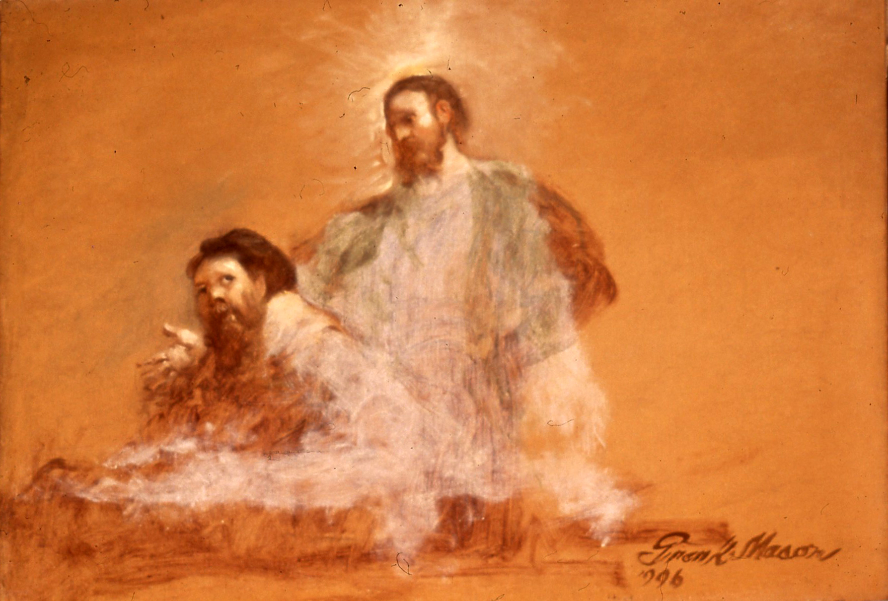 Christ with Artist as St. Thomas
