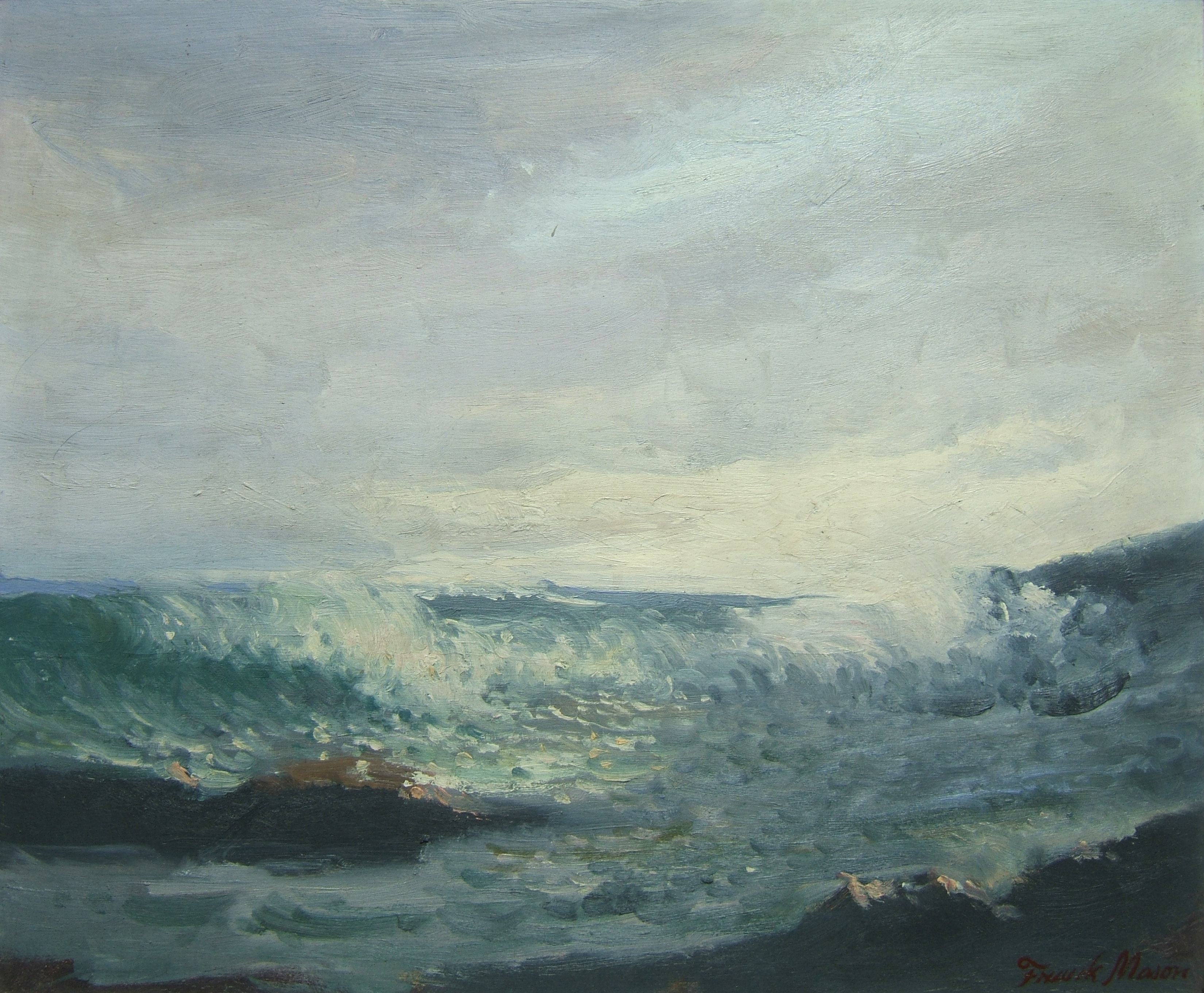 Fall Seascape, Baldhead