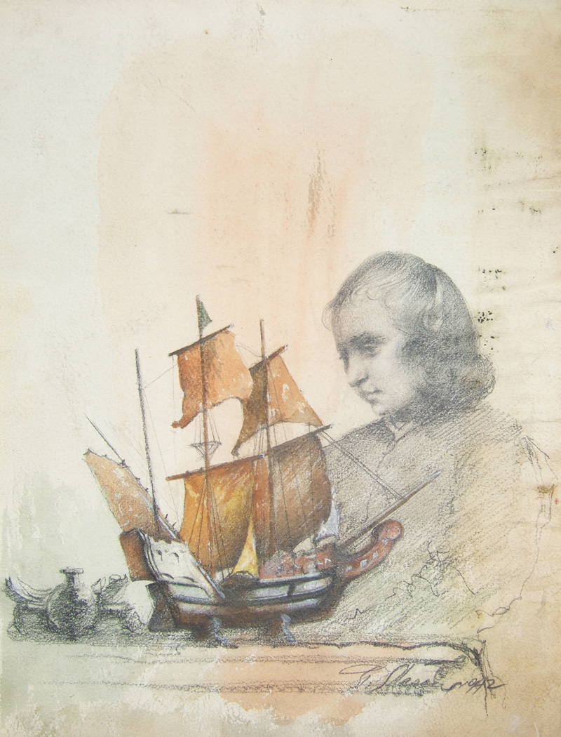 Child with Model Ship