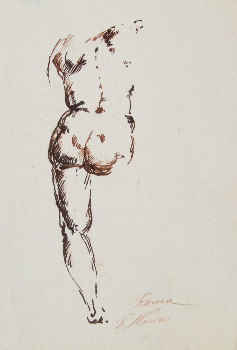 Back View Partial Figure