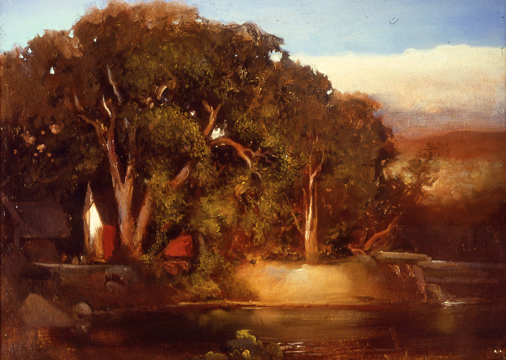 Evening River Scene, Warren, VT