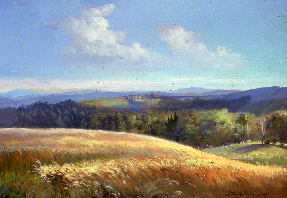 White Mountains from Hay Field