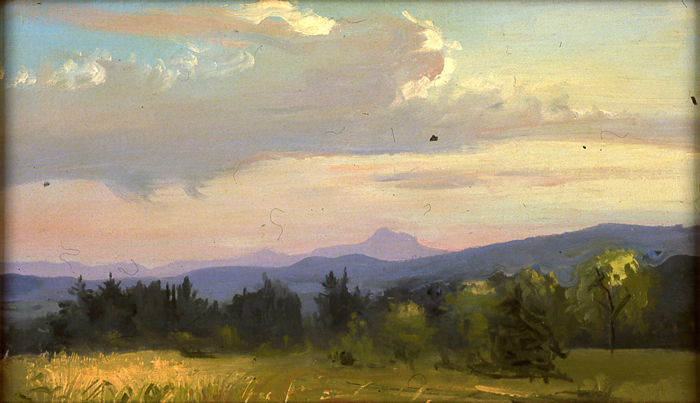 Peacham View of Camel’s Hump